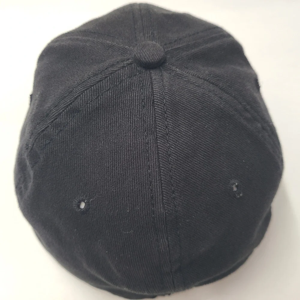 Budweiser Hat Fitted (Seems M-L) Black Orange Halloween Weekend Bud Light Beer